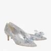 Allure Crystal Covered Pointy Toe Pumps Allure Crystal Covered Pointy Toe Pumps