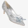Allure Crystal Covered Pointy Toe Pumps Allure Crystal Covered Pointy Toe Pumps