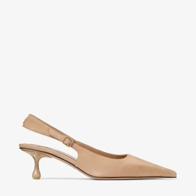 Amel 50 Chai Suede Slingbacks Amel 50 Chai Suede Slingbacks