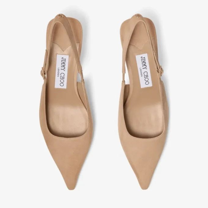 Amel 50 Chai Suede Slingbacks Amel 50 Chai Suede Slingbacks
