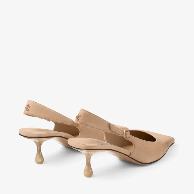 Amel 50 Chai Suede Slingbacks Amel 50 Chai Suede Slingbacks
