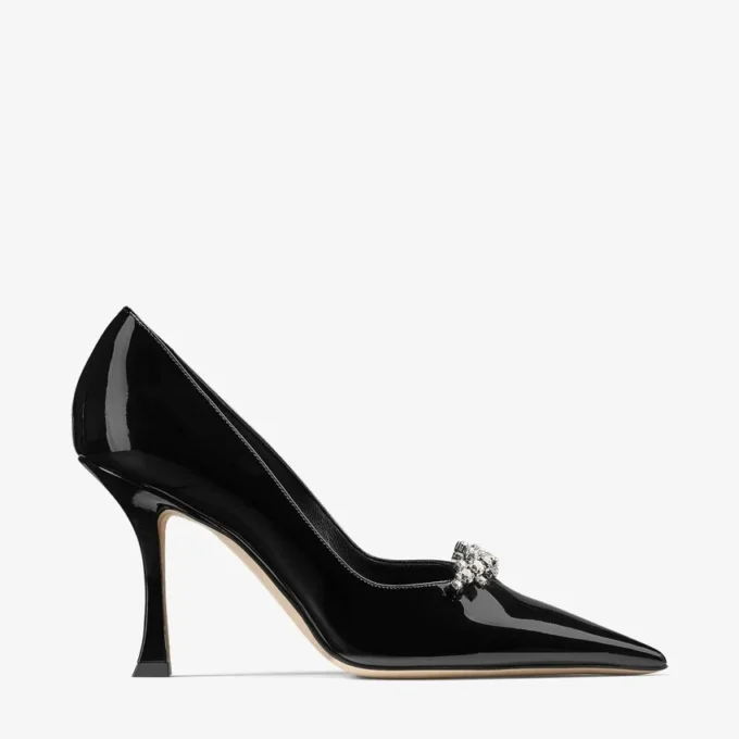 Belinda Pump 90 Black Patent Leather Pumps Belinda Pump 90 Black Patent Leather Pumps
