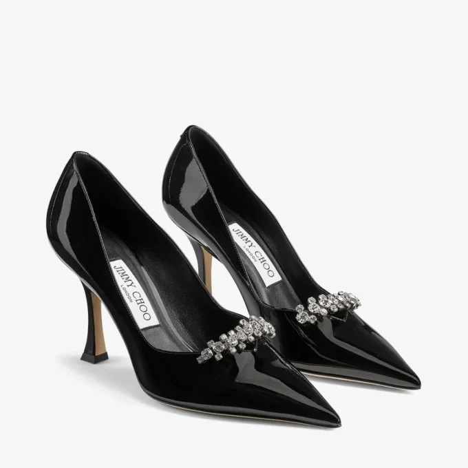 Belinda Pump 90 Black Patent Leather Pumps Belinda Pump 90 Black Patent Leather Pumps