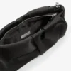 Bonny Clutch Black Satin Clutch Bag