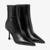 Cycas Ankle Boot 80 Black Nappa Leather Ankle Boots