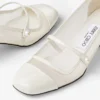 Elisa 45 Latte Patent and Mesh Pumps
