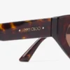 Leyla Brown Havana Cat Eye Sunglasses Leyla Brown Havana Cat Eye Sunglasses