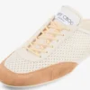 Sunny Mule F Latte and Toffee Leather Mix and Diamond Mesh Low Top Trainers Sunny Mule F Latte and Toffee Leather Mix and Diamond Mesh Low Top Trainers